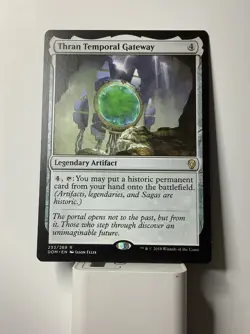 MTG DOM: Thran Temporal Gateway (Legendary Artifact) Dominaria Rare 233/269 - Image 1