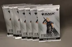 WIZARDS OF THE COAST MAGIC THE GATHERING FINAL FANTASY 8 BOOSTER PACKS c - Image 1