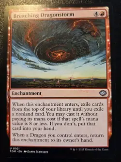 Breaching Dragonstorm 0101 Uncommon Tarkir: Dragonstorm Magic: The Gathering - Image 1