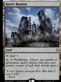 War of the Spark #248 Karn's Bastion - Image 1