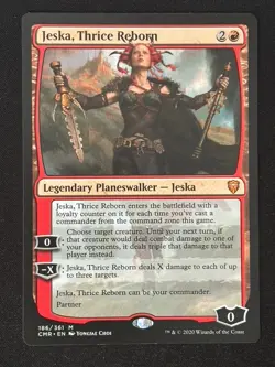 1x MTG Jeska, Thrice Reborn - Commander Legends (CMR) #186 - Magic the Gathering - Image 1