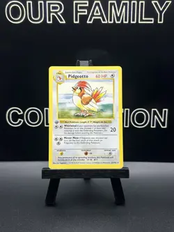 Pokemon TCG Pidgeotto 22/102 1st Edition Base Set Shadowless 1999 WOTC Regular - Image 1