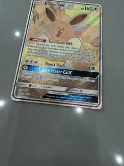Pokemon TCG Eevee GX SM233 Full Art Black Star Promo Sun & Moon - Image 2