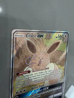 Pokemon TCG Eevee GX SM233 Full Art Black Star Promo Sun & Moon - Image 3