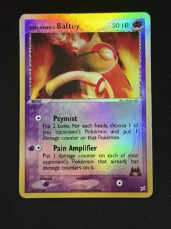 Baltoy #32/95 - Pokemon TCG - EX Team Magma vs. Team Aqua - Reverse Holo - NM - Image 1