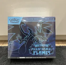Pokemon TCG - Mega Evolution Phantasmal Flames Elite Trainer Box ETB New Sealed - Image 1