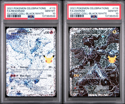 SEQUENTIAL PSA 10 RESHIRAM 113 ZEKROM 114 CELEBRATIONS COLLECTION POKEMON - Image 1