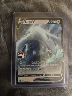 Pokemon TCG Lugia v 138/195 Stamped Promo Prize Pack Series Rare - Image 1
