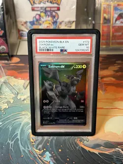 PSA 10 GEM MINT - Pokemon BWR Zekrom ex #172 - Black Bolt - Image 2