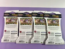 Lot of.4 Pokemon TCG Evolving Skies Sleeved Booster Pack Umbreon Sylveon New - Image 4