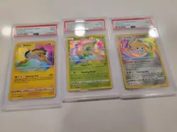 PSA 9 8 9 Pokemon Vivid Voltage Raikou Celebi Jirachi Amazing Rares - Image 1