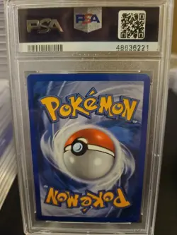 PSA 9 EEVEE REVERSE FOIL 68/113 EX DELTA SPECIES POKEMON 2005 ENGLISH - Image 2