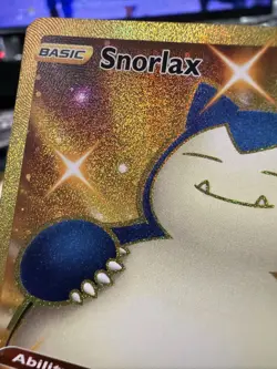 Pokemon Snorlax 224/198 Chilling Reign Gold Secret Rare Full Art Holo NM - Image 4