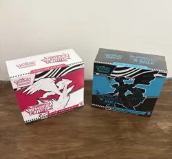 Pokemon Black Bolt & White Flare Elite Trainer Boxes Factory Sealed - Image 1