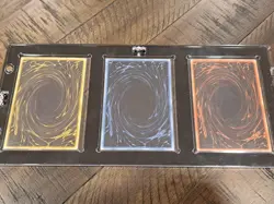 NM Yugi GBI Ultra Rare Egyptian God Set GBI-001 GBI-002 GBI-003 Worldwide Promos - Image 2