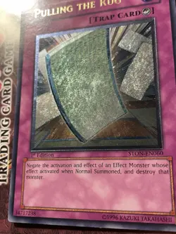 Pulling The Rug - STON-EN060 - Ultimate Rare - 1st Edition - VLP - Image 2