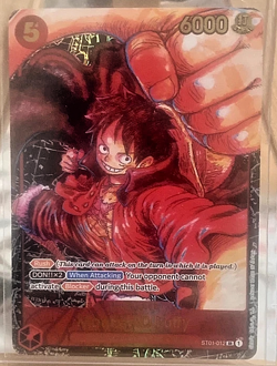 Monkey.D.Luffy - ST01-012 - Alternate Art - SR - English - One Piece CCG - Image 1