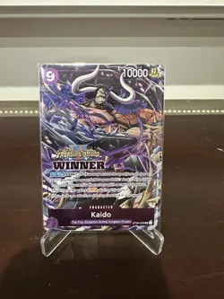 One Piece Card Game- Kaido Winner St04-003 Foil English - Image 1