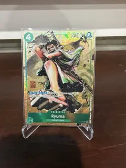 One Piece Card Game- Ryuma P-072 Texture Foil Promo English - Image 1