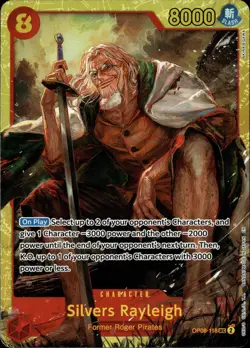 One Piece TCG • Silvers Rayleigh OP08-118 • Secret Rare • ENG/NM - Image 1