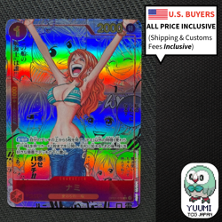 Nami OP01-016 Manga Alt Art ONE PIECE Card The Best Japanese Comic Parallel NM - Image 1