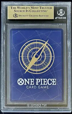 BGS 10 One Piece P-014 P Koby - Flag Foil - English - PRB01 - Graded - Image 2