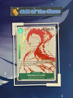 One Piece TCG Monkey. D. Luffy OP07-033 UC Treasure Campaign English NM - Image 1