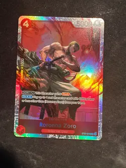 Roronoa Zoro - ST21-015 - SR - One Piece Card Game N/M - Image 1