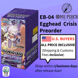 [Pre Order] ONE PIECE Card Game EB-04 Egghead Crisis Booster Box Sealed Japanese - Image 1