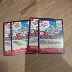One Piece Card Game - Revolutionary Army HQ OP05-021 PLAYSET 4x NM - Image 1