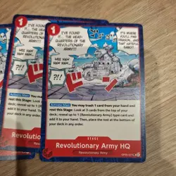One Piece Card Game - Revolutionary Army HQ OP05-021 PLAYSET 4x NM - Image 2