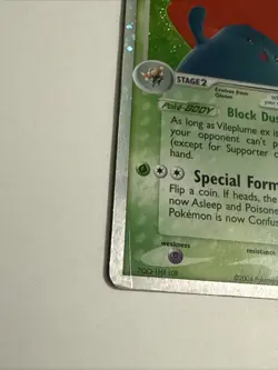 Vileplume EX 100/101 - 2004 Hidden Legends Holo - Rare Pokemon TCG Card HP - Image 3