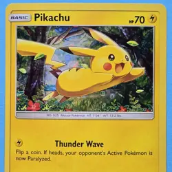 Pokemon Pikachu TCG Holo Promo Card SM04 - Image 2