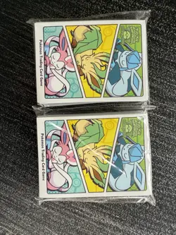 2 Pack! 2022 Pokemon International Championships 65-pack deck card sleeves each - Image 1