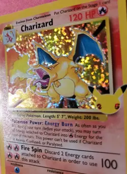 Charizard 4/102 - Celebrations: Classic Collection - Holo - Pokemon Card NM - Image 5