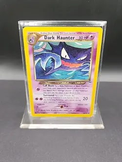 Dark Haunter 36/105 Neo Destiny Set Vintage Pokemon Card LP - Image 1