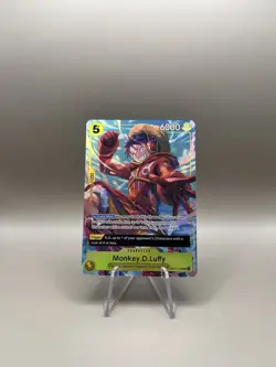 Monkey D. Luffy SR OP07-109 One Piece Promotion Cards - Image 1