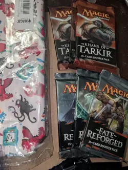 Wizards Of The Coast MagicCon Swag Magic The Gathering Playmat Hat Cards More - Image 2