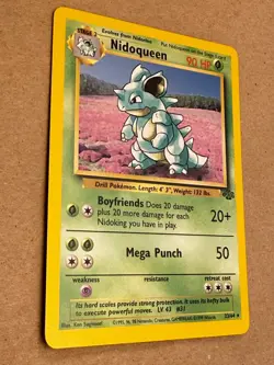Nidoqueen 23/64 Jungle Unlimited Regular Pokemon Card NM - Image 2