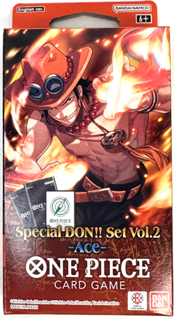 🔥🔥 One Piece Special DON!! Set Vol 2 ACE w/ 1 Ace Don card & 2 Packs 🔥🔥 - Image 1