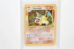 Vintage 1999 Charizard Original Base Set Holo #4/102 Pokemon Card PSA Graded 3 - Image 3