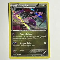 Dragalge 86/122 Rare Holo Card XY BREAKpoint Pokemon TCG LP - Image 1