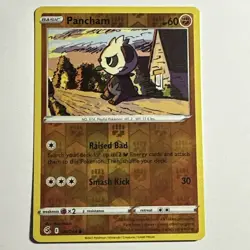 Pancham 149/264 Common Reverse Holo Card Fusion Strike Pokemon TCG LP - Image 1