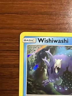 Wishiwashi Rare Holo Card SM Cosmic Eclipse 62/236 Pokemon TCG 2019 - Image 2