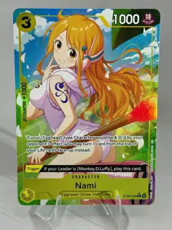 Nami ST29-008 Parallel Starter Deck Promo One Piece Card English NM - Image 1