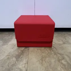 Ultimate Guard Red Deck Case Card Storage Box - Image 2