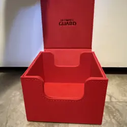 Ultimate Guard Red Deck Case Card Storage Box - Image 3