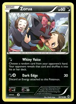 Pokemon Cards Zorua 90/162 BREAKthrough XY Common NM - Image 1