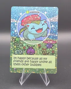 Veenie 001 - Pokiebubies V1 1st Edition - Chef Ken Lee - Fan Art/Non-TCG Card - Image 1