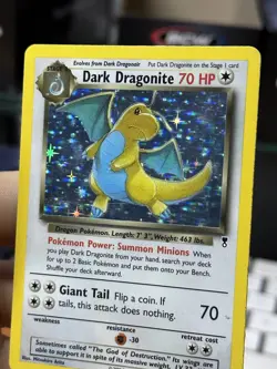 Dark Dragonite 5/110 Legendary Collection 2002 Holo Rare WOTC Pokemon Card TCG - Image 5